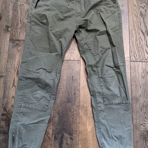 Jack and Jones Tapered Jogger Style Khaki Pants